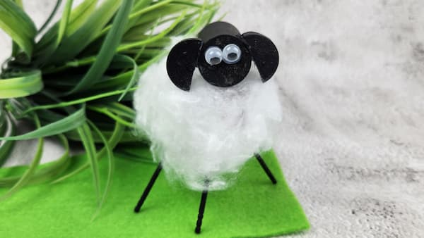 How To Make A Cork Sheep Craft For Kids - www.animalovin.com